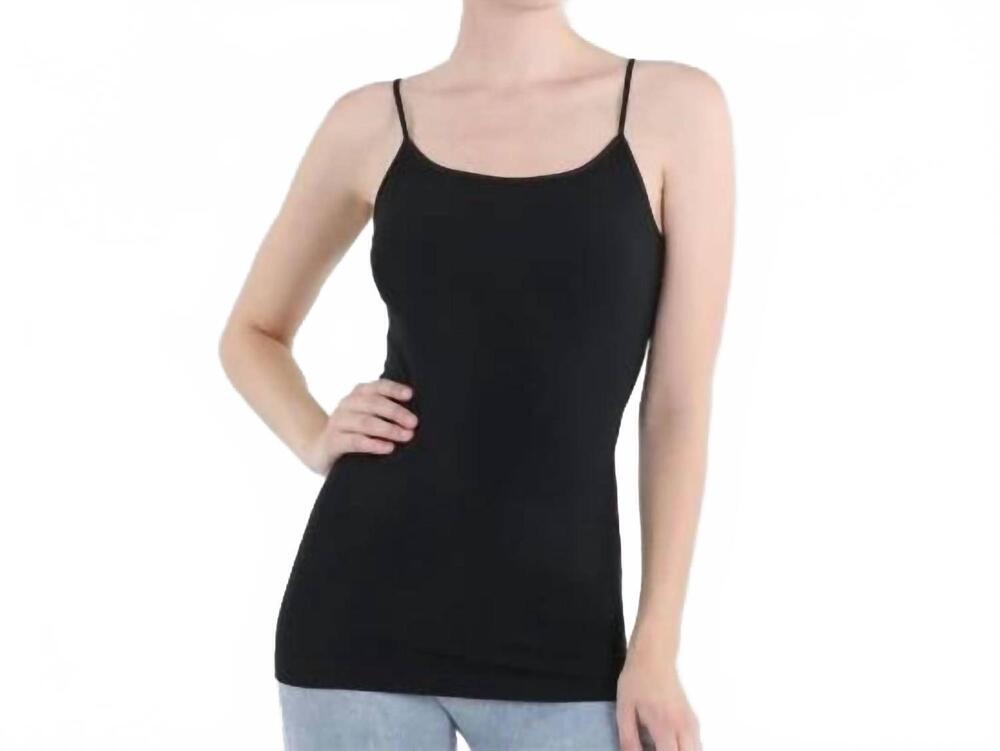 NEW NIKIBIKI basic seamless camisole in black
